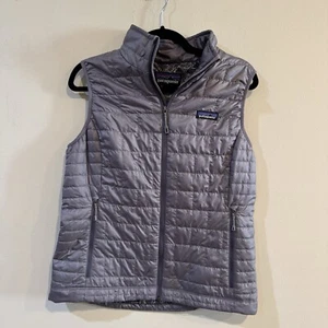Patagonia Smokey Violet Purple Nano Puff Primaloft Puffer Vest Medium Women’s - Picture 1 of 4