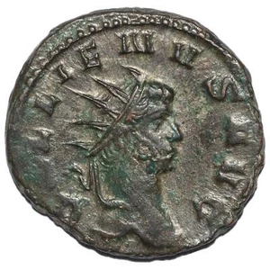 Galienus 253-268AD AR Antoninianus. Sol - Imagen 1 de 3
