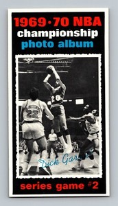 1970 Topps #169 NBA Championship Game 2 VGEX-EX Basketball Card w/ Dick Garrett