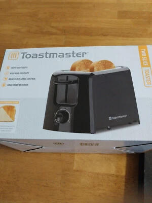 Toastmaster TM-24TS Two Slice Toaster Adjustable Shade Control Wide Toast Slots - Image 1 of 2