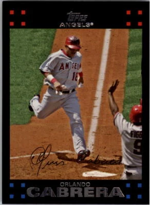 2007 Topps #546 Orlando Cabrera - NM - Image 1 of 2