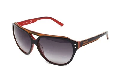 Just Cavalli Sunglasses Unisex Square JC505S 92W Black/Red/Orange 58mm NEW! - Image 1 of 3