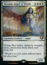 Akroma, Angel of Wrath Foil | NM | From the Vault: Angels | Magic MTG