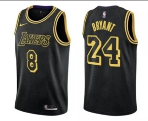 Los Angeles Lakers Kobe Bryant City Edition Jersey 8,24 BRAND NEW SIZE XL - Picture 1 of 2