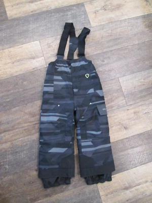 Obermeyer Ski Snow Bib Pants Kids Black- Snowboard Boys Youth Size 4 - Image 1 of 4
