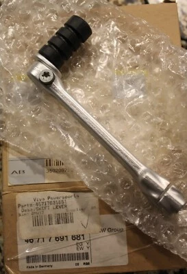 Nueva palanca de cambios genuina BMW 46717691681 2005-2013 BMW-Motorrad R 1200 GS Advent Foto 1 de 2