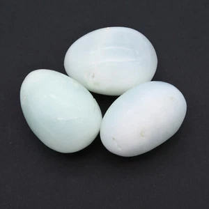 Chrysoprase 3x Tumbled Stones 25x35mm - Picture 1 of 2