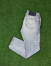Kith X Levi’s Mitchell’s Paint Splatter 501 Denim Medium Blue Size 32x32
