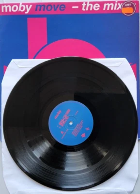 Moby – Move - The Mixes 1993 tech house 12" vinyl record in picture sleeve - Image 1 of 4