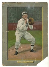 1910-1911 T3 TURKEY REDS Baseball Cabinet Card  THOMAS AMER * AS IS