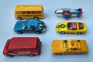 Corgi Juniors Great Britain lot (6 items) - Steelers Pacer Coca Cola Blimp Taxi - Picture 1 of 11