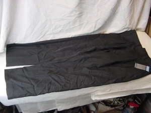 NWT - GEOFFREY BEENE TRADITIONAL FIT PANTS CHARCOAL - MEN'S SIZE 36x30 - Picture 1 of 8