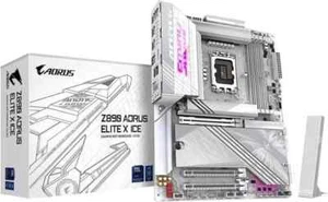 GIGABYTE Z890 AORUS ELITE X ICE Ultra Core (Series 2) LGA 1851, ATX, DDR5 - Picture 1 of 3