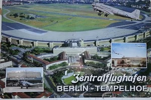 Berlin - Tempelhof embossed steel sign 300mm x 200mm - Afbeelding 1 van 1