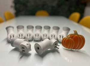 9 AIRWICK Scented Oil Warmer Plug In Unit with Halloween Pumpkin Special Cover - Picture 1 of 4