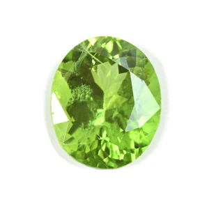 5.81ct SI Natural Peridot Oval Cut Loose Gemstone Birthstone August - Imagen 1 de 4