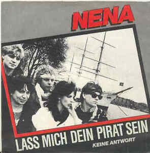 Nena - Laß Mich Dein Pirat Sein, Single 1984 NDW