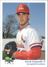 1992 Springfield Cardinals Classic/Best #23 Frank Cimorelli
