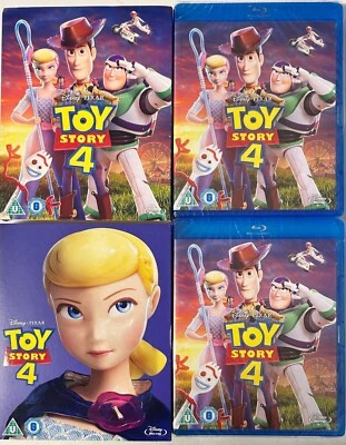 Disney Pixar Toy Story 4 (Blu-ray) - New Sealed - Slipcover - Image 1 of 2