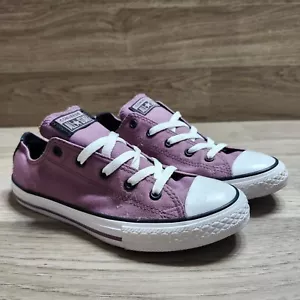 Converse Chuck Taylor All Star Purple White Athletic Shoes Sneaker Junior Size 4 - Picture 1 of 8