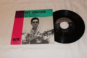 Roy Orbison Import 45 & Picture Sleeve-TOO SOON TO KNOW/YOU'LL NEVER BE SIXTEEN  - Picture 1 of 7