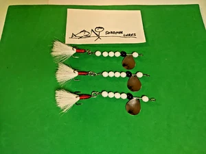In Line Spinner Bait Fishing Lure Shad fish Drifting Trolling white bass Walleye - Picture 1 of 6