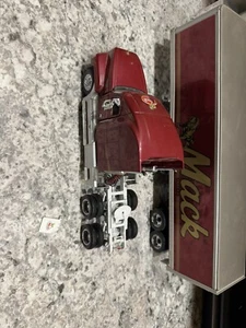 Franklin Mint 1993 Mack Elite CL 613 Semi Tractor Truck & Trailer 1/32 Die-Cast - Picture 1 of 10