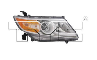 Faro HID de xenón del lado derecho del pasajero TYC para modelos Honda Odyssey 2011-2013 Foto 1 de 3