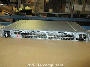 DELL Brocade 5000 FiberChannel 32-Port Switch UF781 4-Gbit/sec 2X PSU - Picture 1 of 2