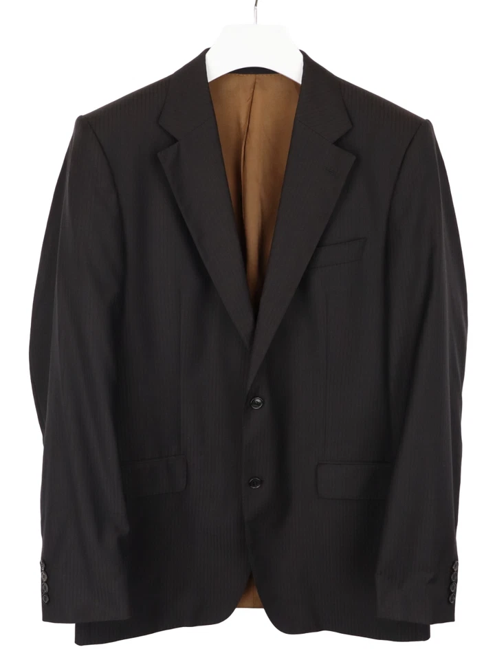 Hugo Boss Gable/Vegas Blazer Men Large Pure Wool Formal Striped - Image 1 of 4