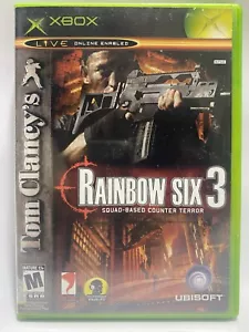 Tom Clancy's Rainbow Six 3 (Microsoft Xbox, 2003) Game (CIB) *Tested* - Picture 1 of 6