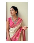 Pakistani Indian Saree Designer Wedding Party Wear Sari Blouse Bollywood Ethnic
