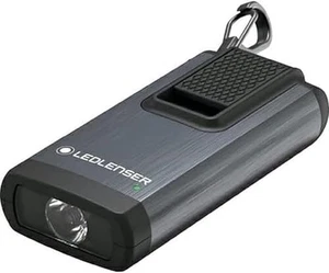 Ledlenser K6R LED Schlüsselanhänger Taschenlampe 400 Lumen USB aufladbar Grau - Bild 1 von 7