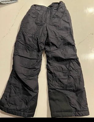 Columbia kids snow pants.  Black.  Size 8.  Never worn. - Image 1 of 4