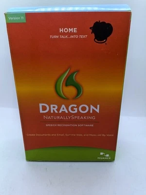 Dragon: Naturally Speaking - Home Version 11 w/ Head Set Open Box Unused - Image 1 of 4