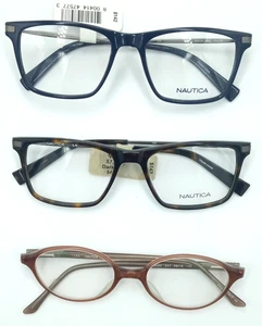 Nautica Glasses New Mens CHOOSE SIZE/COLOR/MODEL/FRAME Womens Eyeglass Frames - Picture 1 of 12