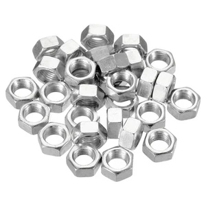 M8 x 1.0 Acciaio Esagonale Dadi,30pz Metrico Filetto Zinco Placcato 6mm Altezza - Foto 1 di 4