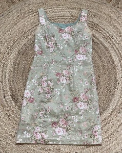 Laura Ashley Dress Vintage Floral Made in Great Britain cottagecore US Sz 10 - Picture 1 of 5