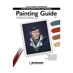 Mr. Black Reference Book Painting Guide #1 New - Imagen 1 de 1