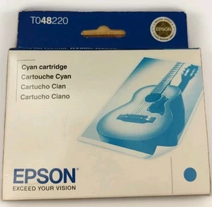🫐Cartucho de tinta cian Epson T048220 nuevo SELLADO Epson Stylus impresora fotográfica tóner - Imagen 1 de 9