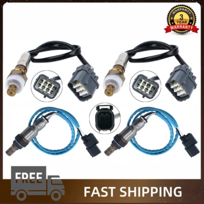 4PCS Upstream & Downstream Oxygen O2 Sensors For 2007 2008 Acura TL 3.2L 3.5L V6 Foto 1 de 4