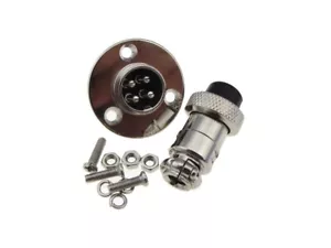 HQ 4 Contacts 4-Pin Aviation Plug Connector - M16 - Panel Mount Round Flange - Picture 1 of 1