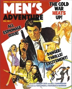 Men's Adventure Quarterly #2 2021 ALL ESPIONAGE ISSUE - Picture 1 of 1
