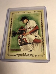 2009 Topps Allen & Ginter Baseball Highlights #AGHS15 Jon Lester SP 🙂 - Imagen 1 de 2