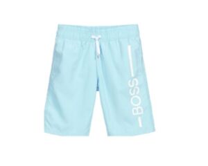 Hugo Boss Kid's J24682 748 Boys Summer Beach Pool Swim Shorts Sea Green