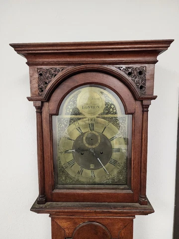 Antique English Grandfather Clock Pre-1800 Cover