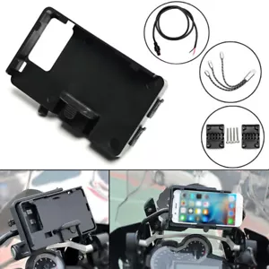 Navigazione Supporto Telefono Caricatore USB per BMW R1200GS R1200RS R1250GS - Picture 1 of 11