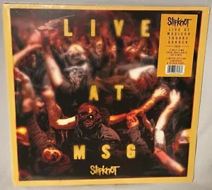 LP SLIPKNOT Live at Madison Square Garden (LTD LEMON/SILVER Vinyl) NEW MT SEALED - Picture 1 of 3