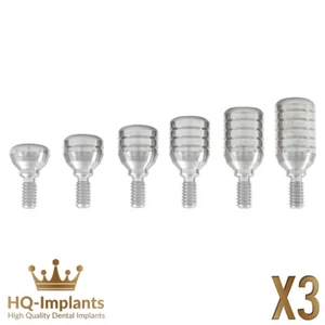 Q3 Healing Cap Standard 4.6mm Medical Dental Supplies Int Hex Titanium - Picture 1 of 4