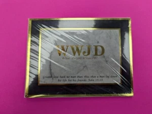 Pack of 8 WWJD what Would Jesus Do made in USA Greeting Card CARDS - John 15:13 - Picture 1 of 6